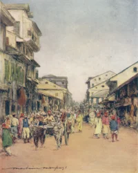 Auf den Straßen von Delhi
