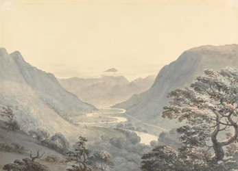 Das schöne Tal und der Mowddach-Fluss, Merionethshire