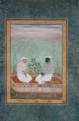 Porträts von zwei Grundbesitzern, Rai Bharo und Jassa Jam von Gujarat