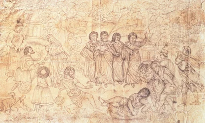 Der Tod des Ananias, ca. 1650-1680