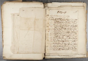 Portfolio von Zeichnungen von Mutio Oddi aus Urbino und anderen, S.116, ca. 1635-40