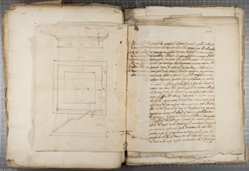 Portfolio von Zeichnungen von Mutio Oddi aus Urbino und anderen, S.120, ca. 1635-40