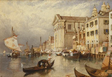 Die Kirche Santa Maria del Rosario oder der Gesuati, Venedig