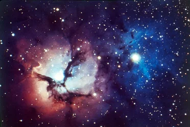 Spiralgalaxie im Sternbild Dreieck