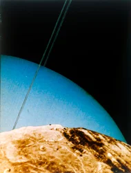Uranus von Miranda aus gesehen, 1986