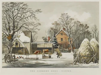 Das Bauernhaus - Winter