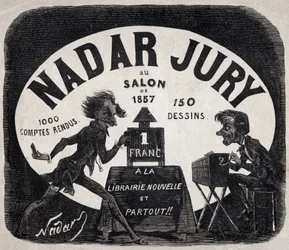 Album „Nadar Jury im Salon von 1857“