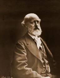 Porträt von Eugene Viollet-le-Duc (1814-1879), Architekt und Aquarellmaler 1814-1879 (Foto)