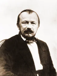 Porträt von Gérard de Nerval, Schriftsteller 1808-1855