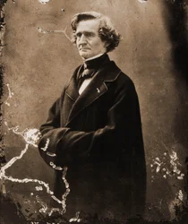 Porträt von Hector Berlioz, Musiker 1803-1869 (Foto)