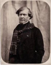 Porträt von Paul Lacroix genannt P.L. Jacob Bibliophile (1806-1884)