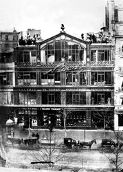 Werkstatt von Nadar (1820-1910) in Paris ca. 1860
