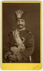 Berühmtes Foto des Schahs von Iran