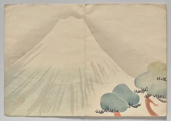 Szene aus dem Kōrin-Bilderbuch (Band 2)