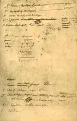 Notizen zum Vertrag von Leoben, März 1797, 1921