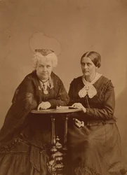 Elizabeth Cady Stanton und Susan B. Anthony