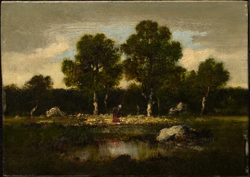 Bäume bei Barbizon