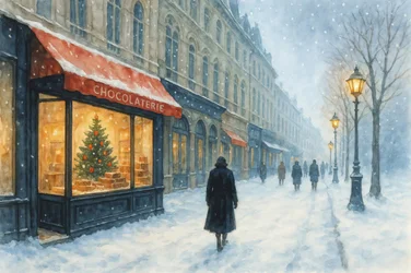 Winterstadt Chocolaterie