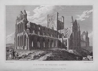Nordostansicht von Whitby Abbey