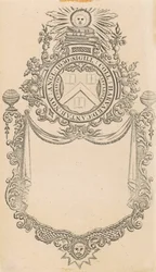 Harvard College Exlibris mit dem Christo et Ecclesiæ Siegel