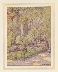 Im Tempelgarten, Fountain Court