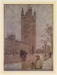 Der Victoria Tower, House of Lords