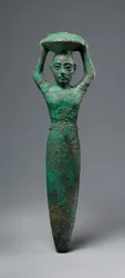 Fundamentfigur des Königs Shulgi von Ur, einen Korb tragend, um 2094-2047 v. Chr.
