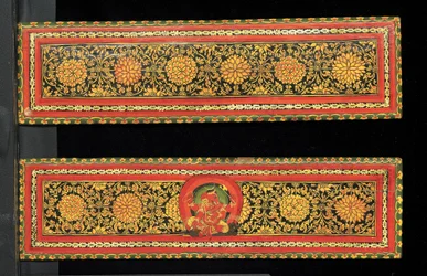 Buchdeckel eines Shaiva-Manuskripts
