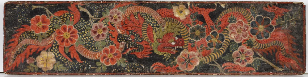 Buddhistisches Manuskriptcover, 1659