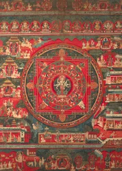 Mandala von Amoghapasa