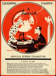 Abdulla Zigaretten, 1920er