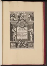 Titelseite für Franciscus Aguilonius, Historica Theologica et Moralis Terrae Sanctae Elucidatio