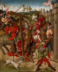 Kaiser Heraklius wird der Eintritt nach Jerusalem verweigert