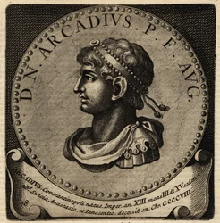 Porträt des römischen Kaisers Arcadius