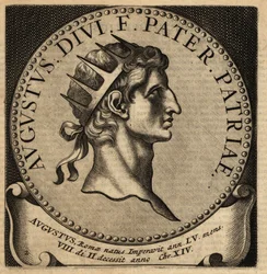 Porträt des römischen Kaisers Augustus