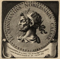 Porträt des römischen Kaisers Constantius II.