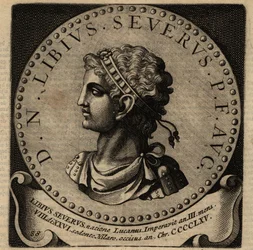 Porträt des römischen Kaisers Libius Severus