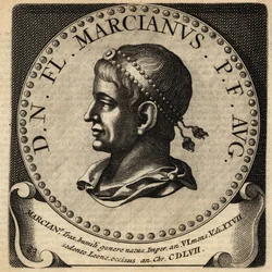 Porträt des römischen Kaisers Marcian