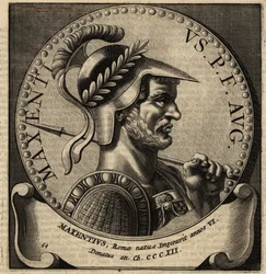 Porträt des römischen Kaisers Maxentius