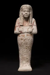 Ushabti für eine Frau namens Wia, Ramessidenzeit