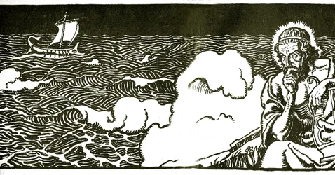 Frontispiz zu Die Odyssee von Homer von George Herbert Palmer, 1929