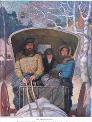 Die Familie Fraser: Er war steif und erhitzt in die alte Kutsche zwischen seinen Eltern gequetscht