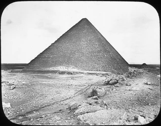 Die Große Pyramide des Cheops, Gizeh, Ägypten, um 1890