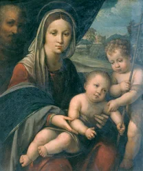Heilige Familie mit dem kleinen Johannes
