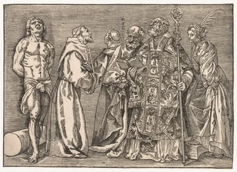 Die sechs Heiligen, ca. 1535