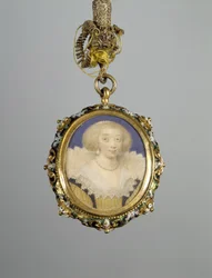 Eine Dame am Hofe von Königin Elizabeth