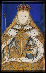 Königin Elisabeth I. (Emaille)