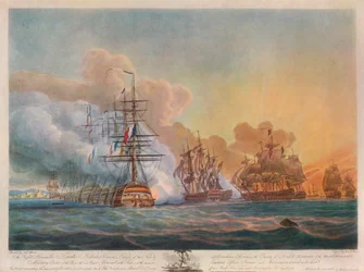 Die Schlacht am Nil, ca. 1799