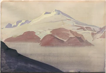 Elbrus, Kaukasus (Albumblatt)