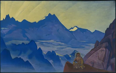 Milarepa, der Gehörte, "Banner des Ostens" Serie, 1925